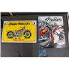Image 1 : Indian Motorcycle Tin Signs