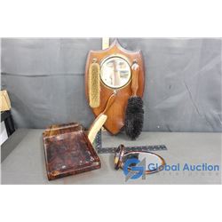 Vanity Bathroom & Brush Set