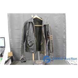 Vintage Leather Motorcycle Jacket