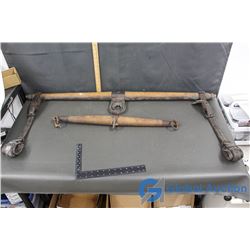 2 Yolks (one with Leather Straps)