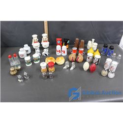 Various Salt & Pepper Shakers
