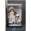 Image 2 : (2) Collectors Porcelain Dolls