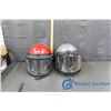 Image 1 : (2) Motorcycle Helmets with Face Shields