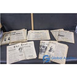Collection of 1930's & 1940's Newspapers