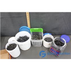 5 Containers of Assorted Panel Screws
