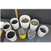Image 1 : 6 Containers of Assorted Screws, 2 Containers of Nails