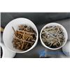 Image 3 : 6 Containers of Assorted Screws, 2 Containers of Nails