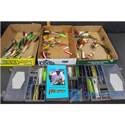 Assorted Fishing Lures and Spoons