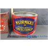 Image 2 : English Biscuits Tin and Mc'cormick's Finest Quality Confectionary Tin