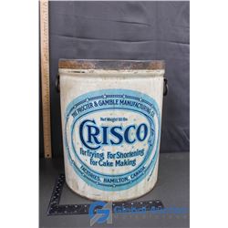 Crisco Shortening Tin