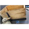 Image 6 : Wooden Crate of (10) Vintage Paper Duck Decoys with Replaceable Heads