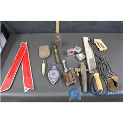 Measuring tapes, Heat Sealer Wand, Oil Pourer