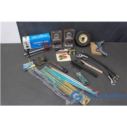 Assorted Hardware, Some Unopened, Magnetic Base