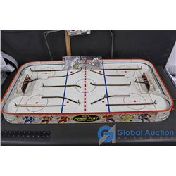 Vintage Table Top N.H.L Power Play Electric Hockey Game