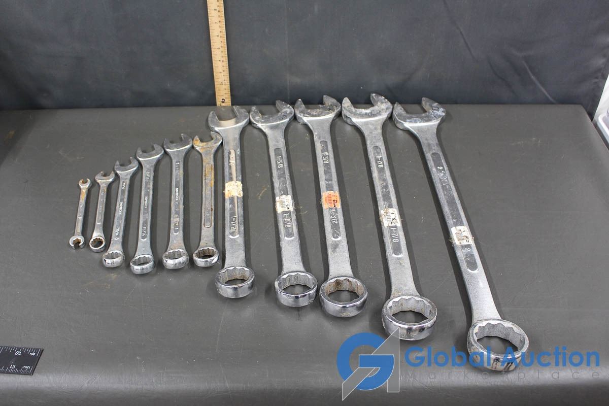Assorted sizes of Wrenches