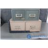 Image 2 : 5 Metal File 2 Drawer Cabinets