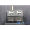 Image 4 : 5 Metal File 2 Drawer Cabinets