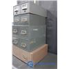 Image 5 : 5 Metal File 2 Drawer Cabinets