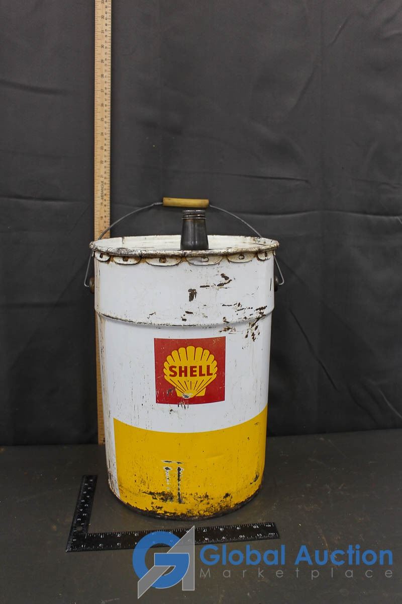 5 Gallon Shell Metal Pail
