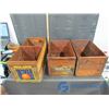 Image 1 : (3) Wooden Crates