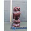 Image 1 : Wooden Carved Owl