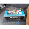 Image 10 : Wooden Crate of Stationary and New Air Brush Kit