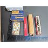 Image 7 : Wooden Crate of Stationary and New Air Brush Kit