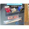 Image 9 : Wooden Crate of Stationary and New Air Brush Kit