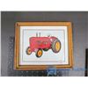 Image 1 : Framed Massey Harris 555 Tractor Picture