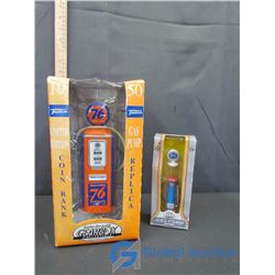 (2) Model Gas Pumps Still In Packaging