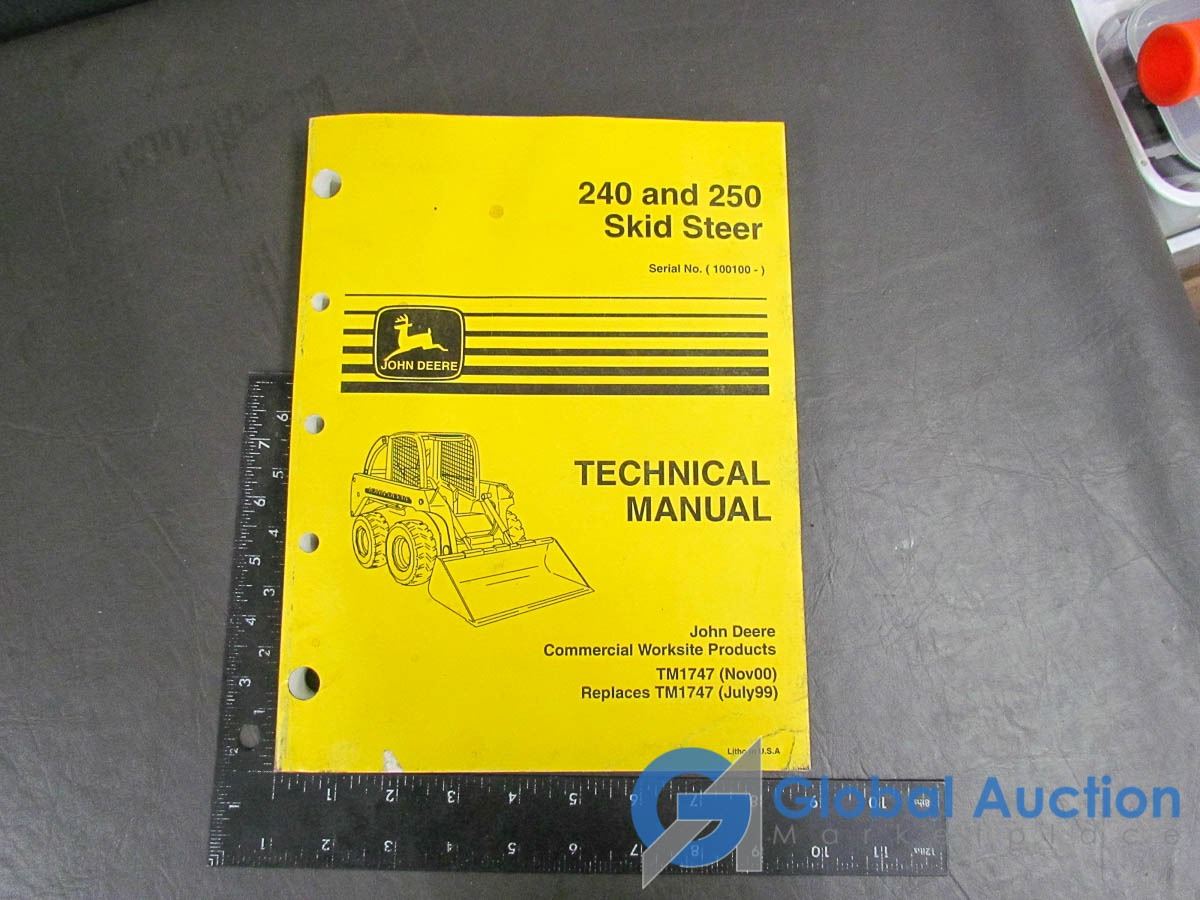 John Deere: (240 & 250)Skid Steer Tech Manual, 90 Skid-Steer Loader