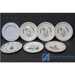 Comemorative Plates (6) 1 China Plate