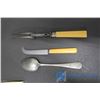 Image 3 : Bucket of old Silverware; Serving Forks; Party Forks, etc