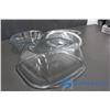 Image 3 : Glass Pyrex Cake Pan, Pyrex Deep Casserole Dish, Marinex Casserole Dish, etc