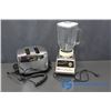 Image 1 : Vintage Sunbeam Automatic Toaster (Working) & Sunbeam Osterizer 14 Speed Blender