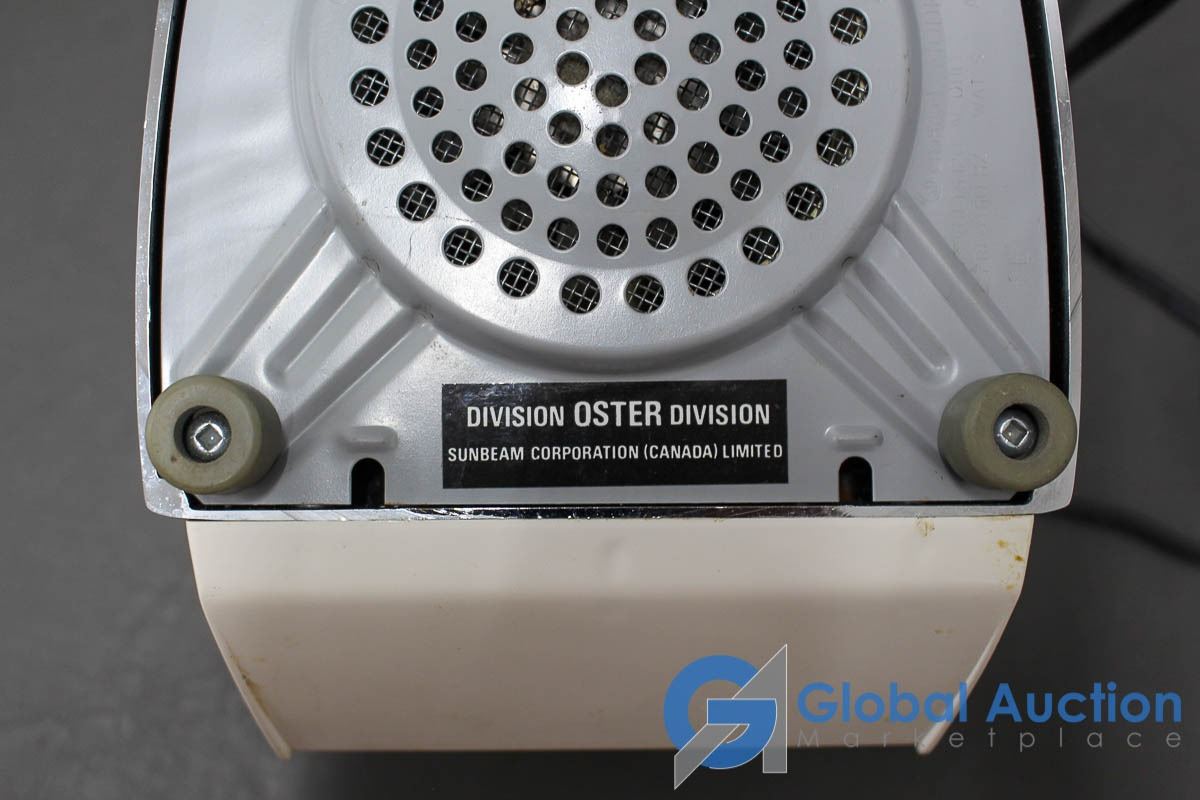 Vintage Sunbeam Automatic Toaster (Working) & Sunbeam Osterizer 14 Speed Blender