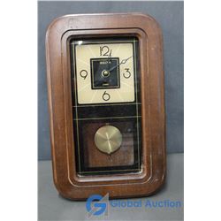Bulova Pendulum Clock with Chimes (Working)