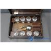 Image 2 : Barware Set in Wooden Case