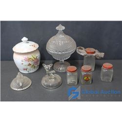 Cookie Jar (Made in Germany) Candy Dish; Spice Canisters; etc