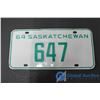 Image 1 : 1964 3 Digit SK Licence Plate