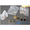 Image 4 : Assorted Cufflinks, Pins, Watch, Etc.