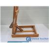 Image 3 : Wooden Adjustable/ Folding Easel (Stamped "Colours")