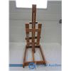 Image 5 : Wooden Adjustable/ Folding Easel (Stamped "Colours")