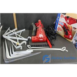 Assorted Shelf Brackets & Dirt Devil Ultra with Original Box