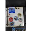 Image 6 : Binder & Bag of Assorted Pins (Norsk Hostfest)