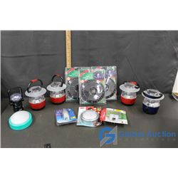 Assorted Camping Laterns & Lights