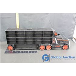 Plastic Toy Car Display Semi Truck