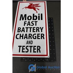 Mobil Fancy Metal Sign