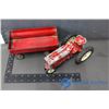 Image 2 : Massey Fergusson Toy Tractor and Wagon