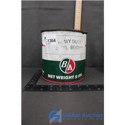 B.A Wheel Bearing Grease Can (Full)